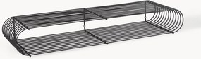 Kovová nástenná polica Curva, Š 80 cm