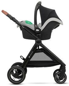 KINDERKRAFT - Kombinovaný kočík 3v1 ESME Moonlight grey + autosedačka MINK PRO