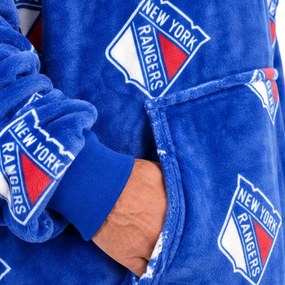 Mikinová televízna deka NHL New York Rangers – veľ. M