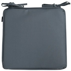 Vonkajší podsedák na stoličku SEDINO 38x38cm, čierny