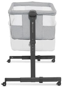 KINDERKRAFT - Detská postieľka NESTE UP 2 svetlošedá