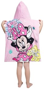 Ružový froté detský župan Minnie - Jerry Fabrics