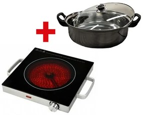 Akčný set Kalorik varič CKP 1001 + nehrdzavejúci hrniec zadarmo