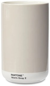 Béžová keramická váza Warm Gray 2 – Pantone