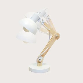 Brilagi - Stolná lampa FOCUS 1xE27/40W/230V biela