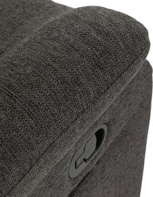 Polohovacie kreslo sivé TV-4086 GREY2