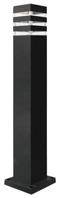 Polux Vonkajšia lampa TEKSAS 1xE27/12W/230V IP44 74 cm grafit SA1551