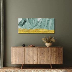 Obraz - Smaragdové hory N⁰1 (120x50 cm)