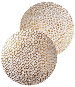 LED nástenné svietidlo v bielej a zlatej farbe ø 21 cm Yosma – Opviq lights