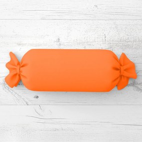 Biante Vankúš valec bonbon Rongo RG-035 Oranžový 15x40 cm