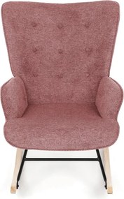 Hojdacie kreslo ružové AK-373 PINK2
