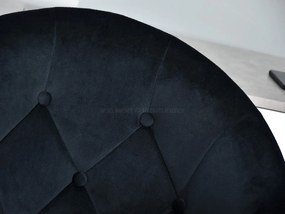 Kreslo Lush 3 (čierna + chrómová). Vlastná spoľahlivá doprava až k Vám domov. 1110207