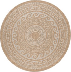 Kusový koberec Comilla 887 Beige kruh, 80x80 (priemer) kruh, béžová, chodba / predsieň, Ayyildiz