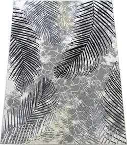 Koberec Esprit 3610 GREY – sivý obdĺžnikový koberec s vzorom Rozmer: 140x190 cm