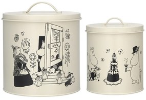 Set dóz na maškrty Moomin Pets 2 ks / 80. výročie