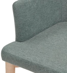 Jedálenská stolička frot zelená MUZZA
