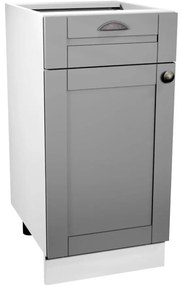 Kuchynská skrinka Linea D40S1 grey