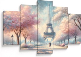 Obraz – Jar v Paríži (150x105 cm)