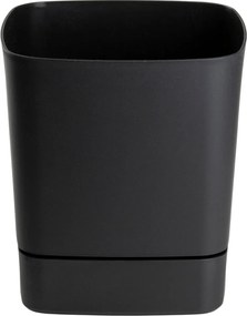 Plastový květináč s podmiskou Cubi 16x16 cm - výber z 6 prevedení