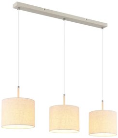 Globo 15968-3H - Závesný luster na lanku DELEON 3xE27/40W/230V