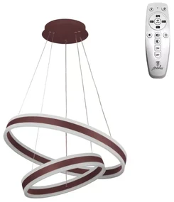 Moderné svietidlo NEDES LED svietidlo + diaľkový ovládač 135W J4317/BR