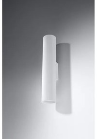 Sollux SL.0326 - Nástenné svietidlo LAGOS 2xGU10/10W/230V biela