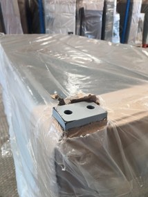 AKCIA Svetlosivá rozkladacia rohová pohovka ZENOVA 220x140 cm, obojstranná II. akosť