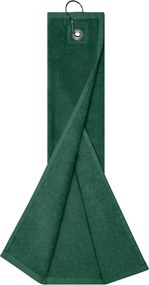Daiber Golfový uterák MB432 - Tmavozelená | 30 x 50 cm