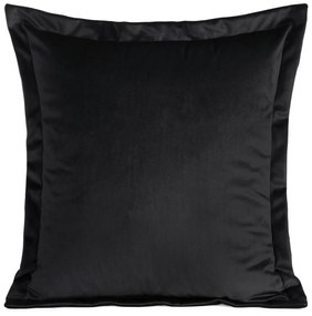DEKORAČNÁ OBLIEČKA NA VANKÚŠ RIA45X45 CM ČIERNA