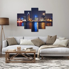 Obraz - Reflekce noci (150x105 cm)