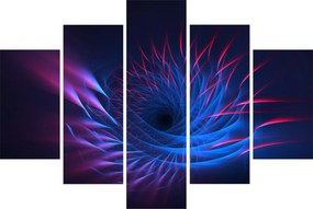 Obraz - abstrakcia kvetu (150x105 cm)