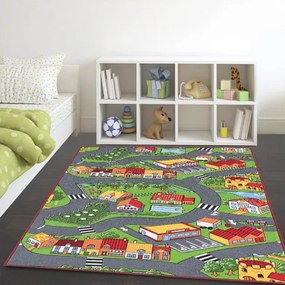 Koberce Breno Kusový koberec LITTLE VILLAGE 90, viacfarebná,160 x 230 cm