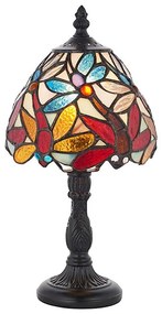 Endon 64246 - Stolová lampa Tiffany LORETTE 1xE14/40W/230V pr. 15 cm
