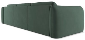 Zelená rohová pohovka (pravý roh) Hoku – Makamii