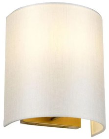 Elstead DL-COOPER-S-IV-AB - Nástenné svietidlo COOPER 1xE27/60W/230V zlaté