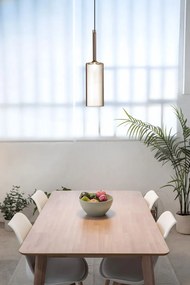 Toolight Toolight, stropné svietidlo 1xG4, APP1700-1CP AMBER C, jantárová-priehľadná, OSW-04308