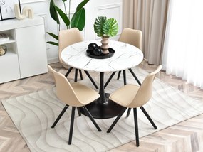 Stolička Large Otoc (béžová + čierna). Vlastná spoľahlivá doprava až k Vám domov. 1111314