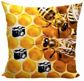 Fotovankúš Včelí úľ 55x55 cm