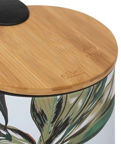 5five Simply Smart Odpadkový kôš Palawan, viacfarbná/s drevenými prvkami, 3 l
