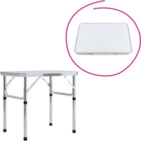 Skladací kempingový stôl Kepi Typ 2 - sivá