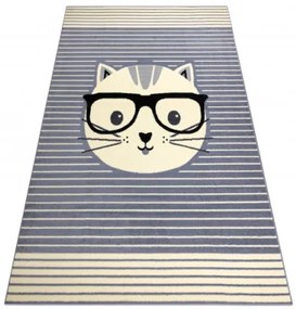 Koberec BCF FLASH Cat 3999 - mačka sivý