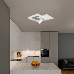 LED stropné svietidlo LED/38W/230V + 1xGU10/30W biela