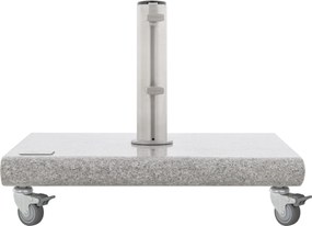 Pojazdný žulový stojan KNIRPS 40 kg svetlý