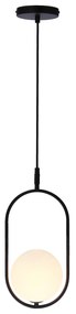 Candellux CORDEL Luster lamp 1X28W G9 black 31-10148