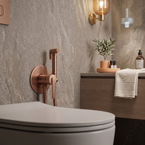 Rea Ontario, podomietková bidetová batéria, medená matná, REA-B4505