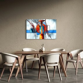 Obraz maľby starovekej osoby (90x60 cm)