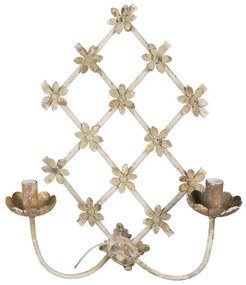 Patina beige nástenné svietidlo 55*43