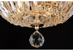 Maytoni DIA100-CL-12-G - Stropné svietidlo BASFOR 12xE14/60W/230V zlatá