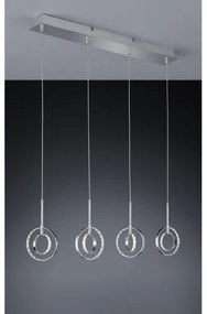 Reality - LED Luster na lanku PRATER 4xLED/4W/230V