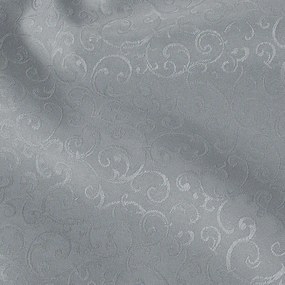 Biante Teflónový oválny obrus TF-086 Ornamenty na sivom 140x200 cm